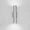 Dweled Caliber 2 Light LED Indoor and Outdoor Wall Light 3000K in Brushed Aluminum WS-W366 - alternate 2